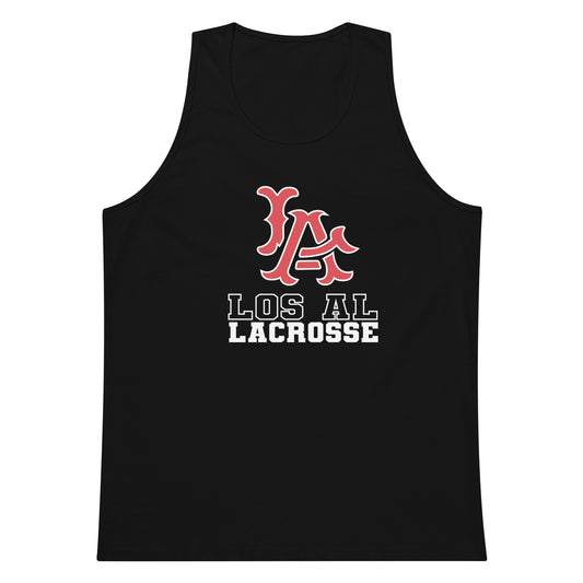 Adult Los Al Lacrosse Corner Cotton Heritage Tank