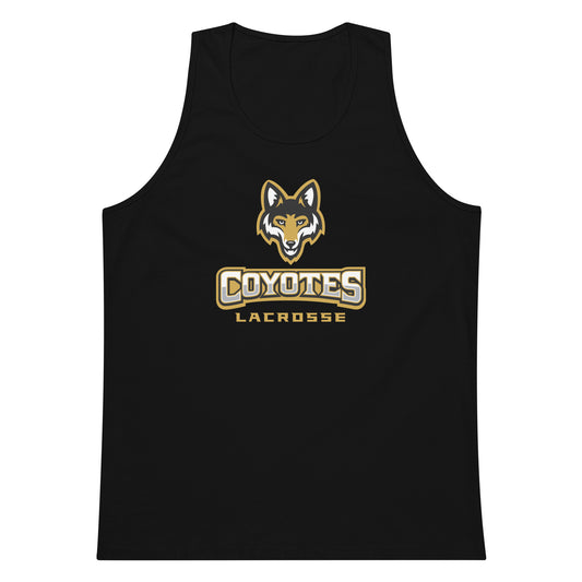 Adult Coyotes Lacrosse Cotton Heritage Tank