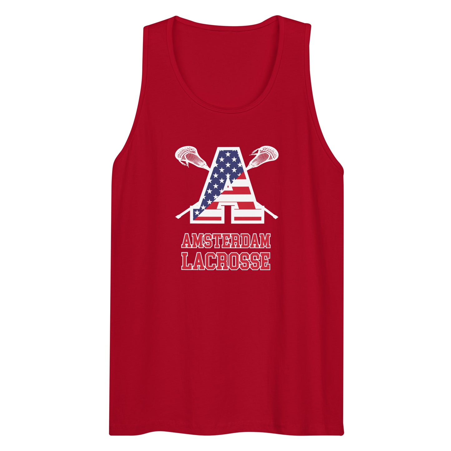 Adult Amsterdam Lacrosse Cotton Heritage Tank