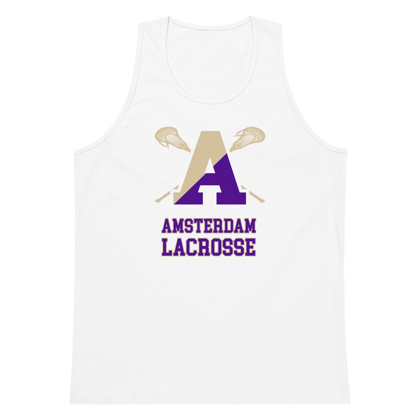 Adult Amsterdam Lacrosse Cotton Heritage Tank Top