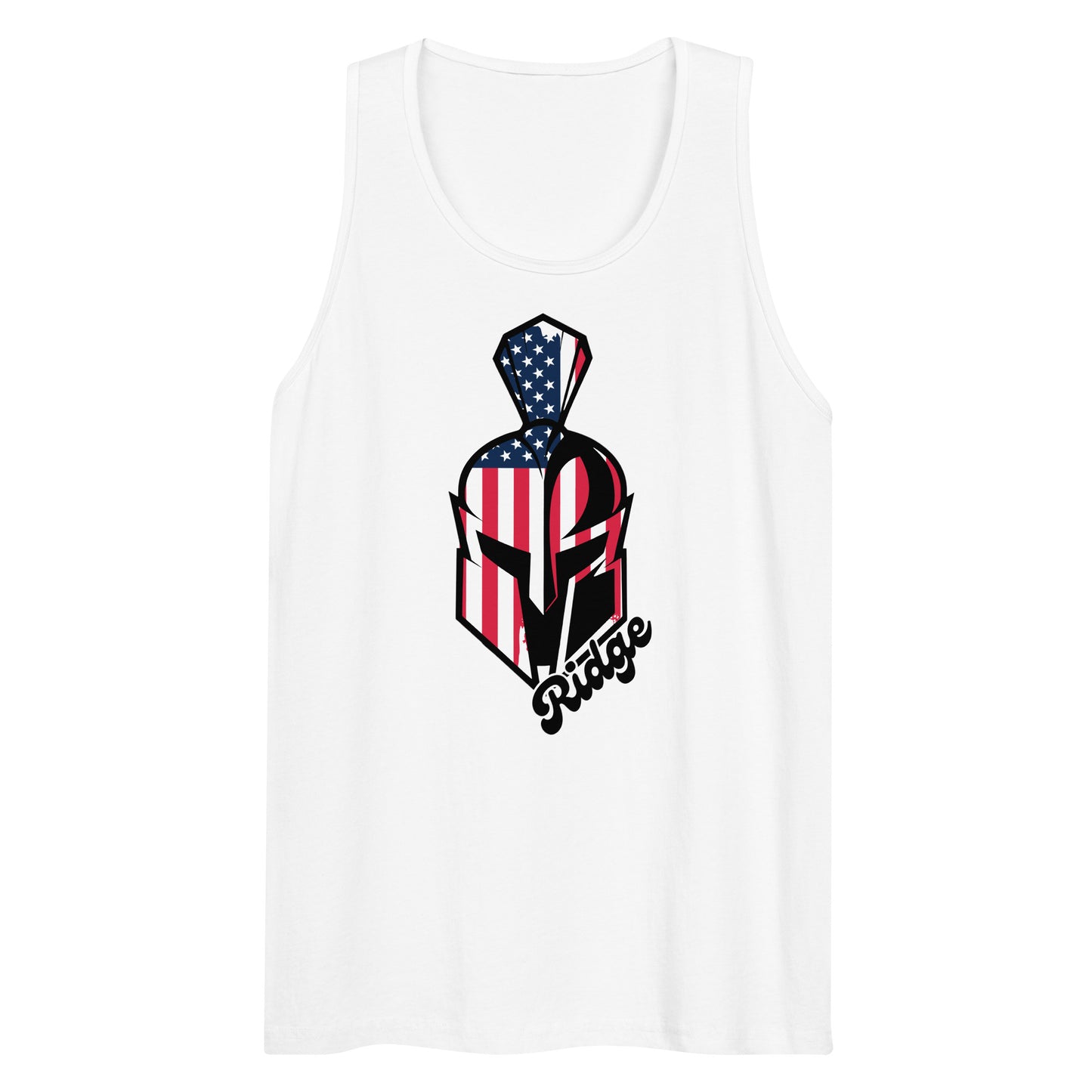 Adult Mountain Ridge Lacrosse Cotton Heritage Tank