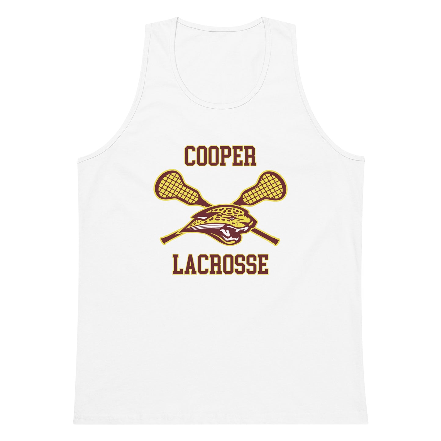 Adult Cooper Lacrosse Cotton Heritage Tank