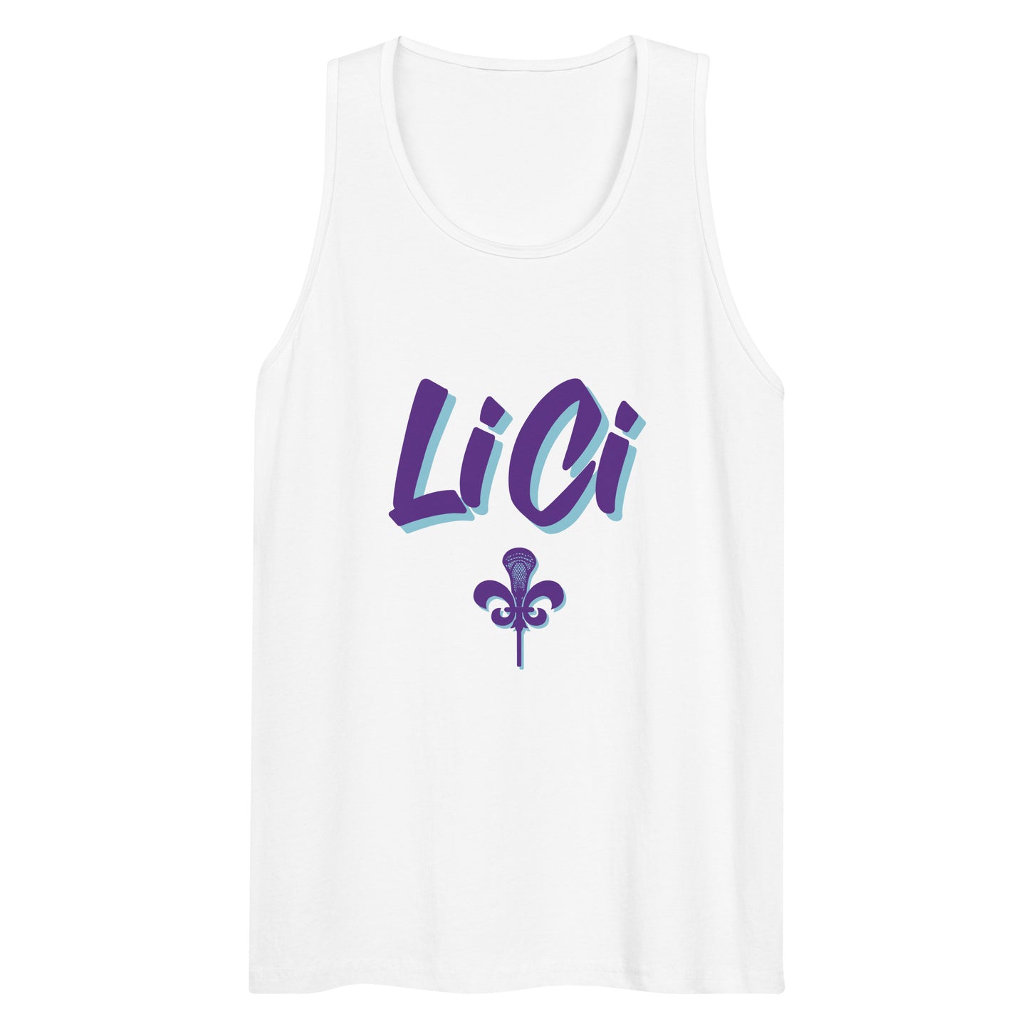 Adult Lilac City Lacrosse Cotton Heritage Tank