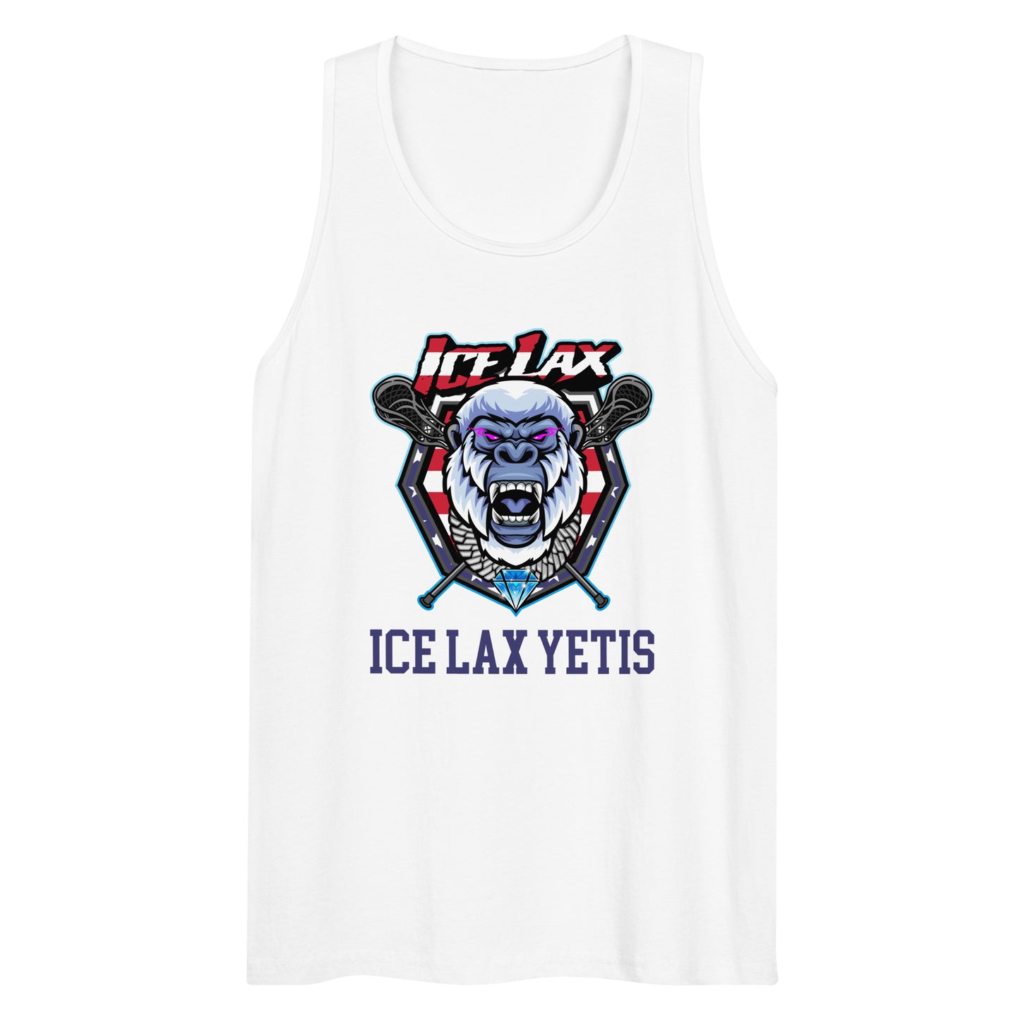 Adult ICE LAX Cotton Heritage Tank