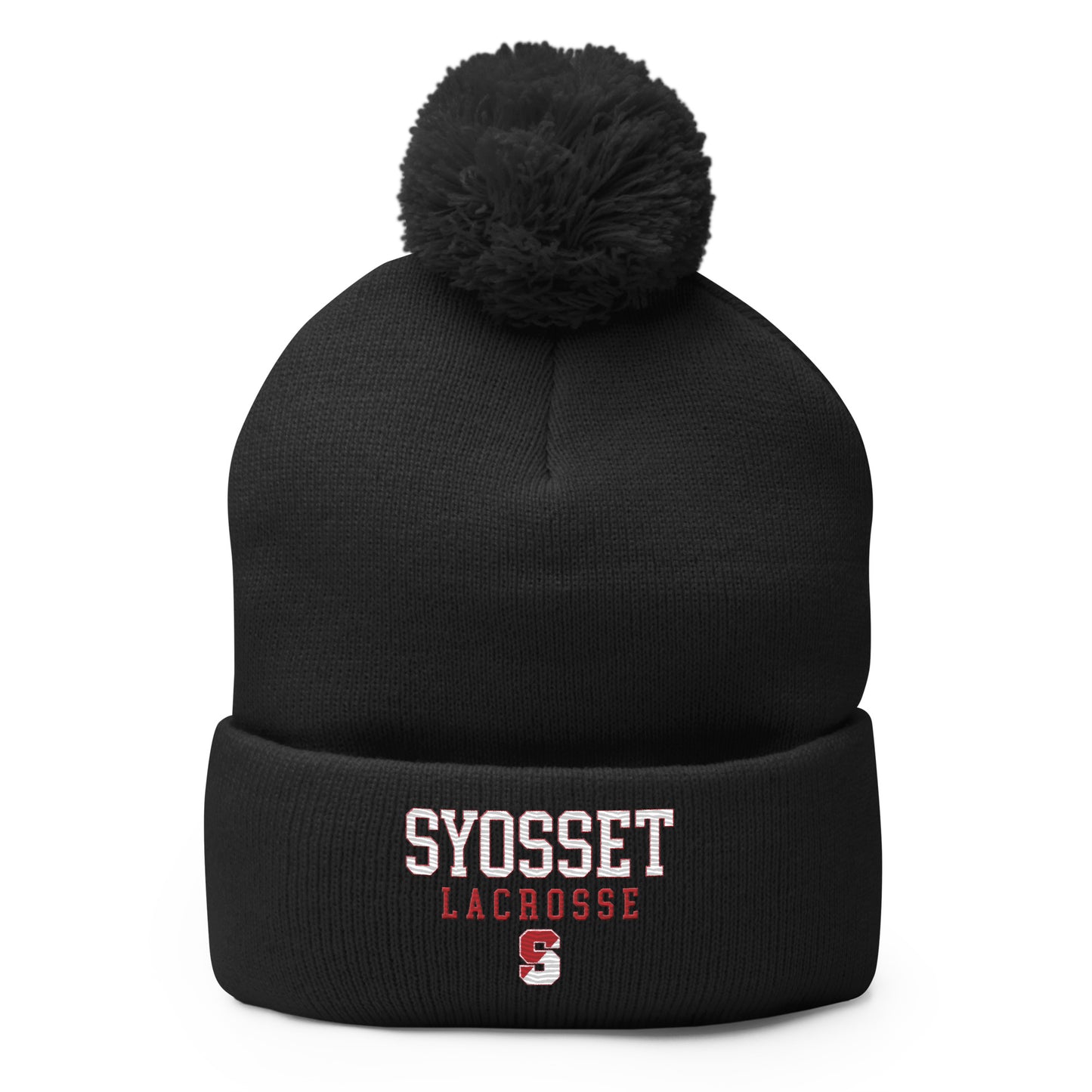 Syosset Lacrosse Pom-Pom Beanie