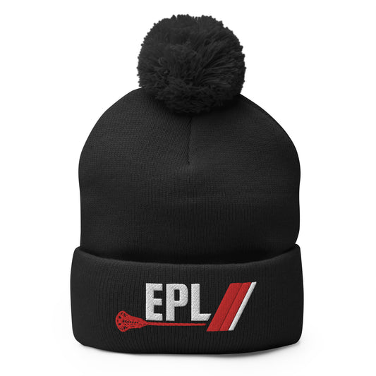 Eastside Portland Lacrosse Pom-Pom Beanie