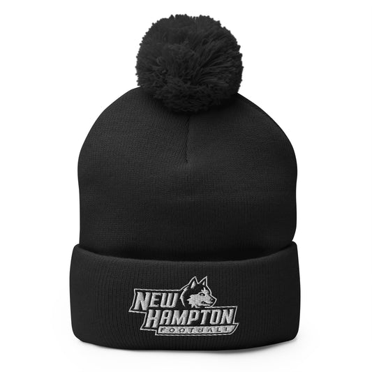 NHS Football Pom Pom Beanie