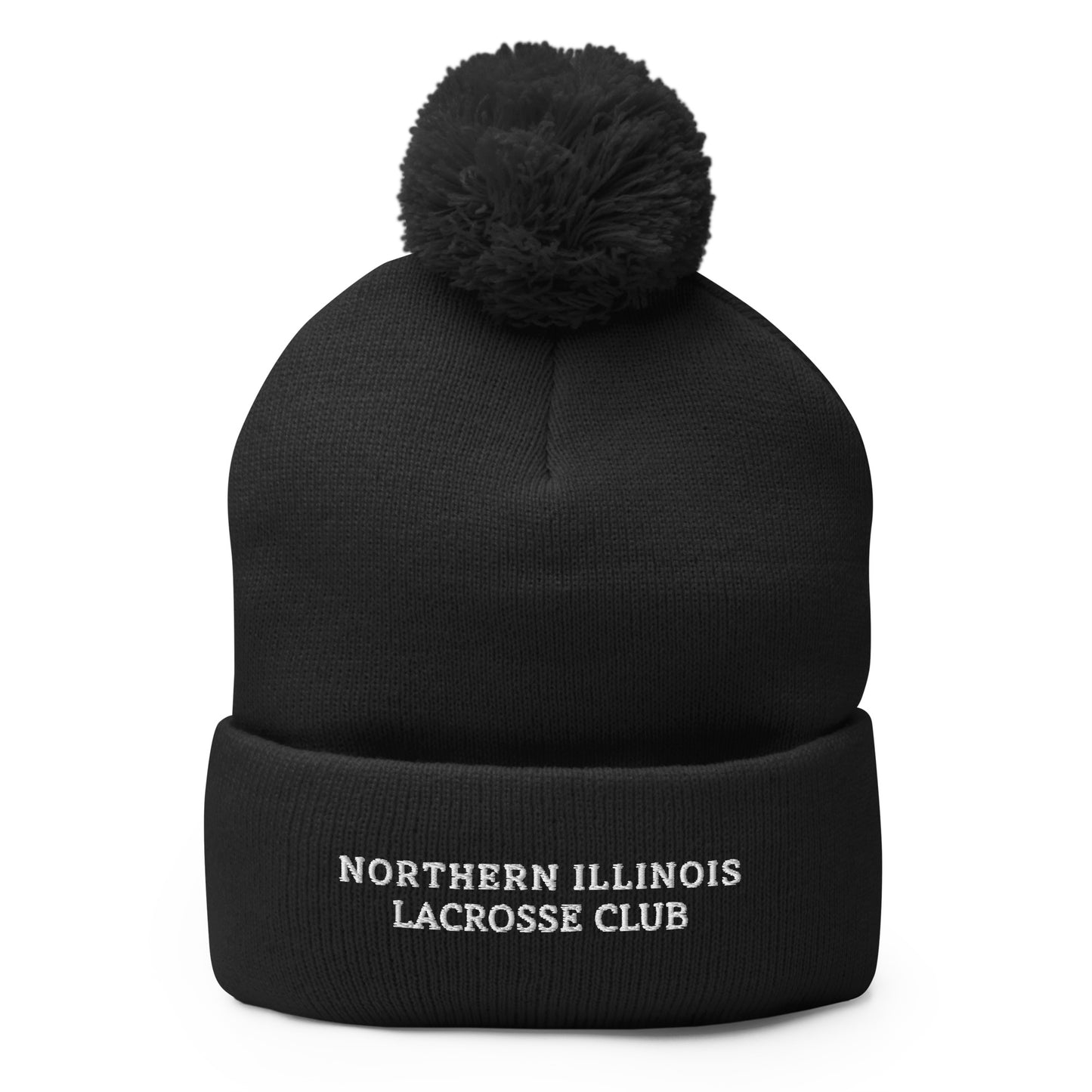 NIU Lacrosse Pom Pom Beanie