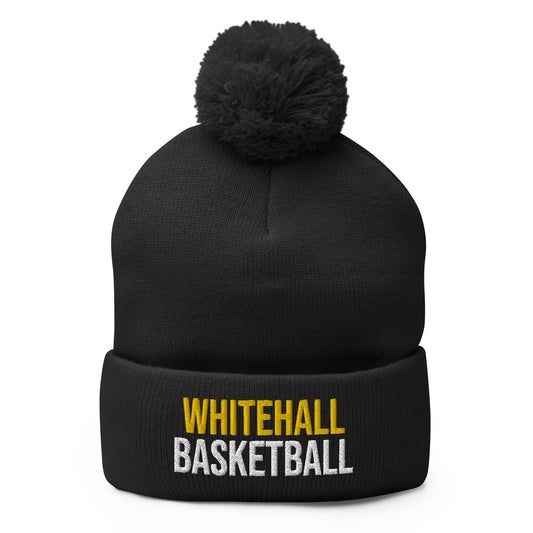 Whitehall Basketball Pom-Pom Beanie