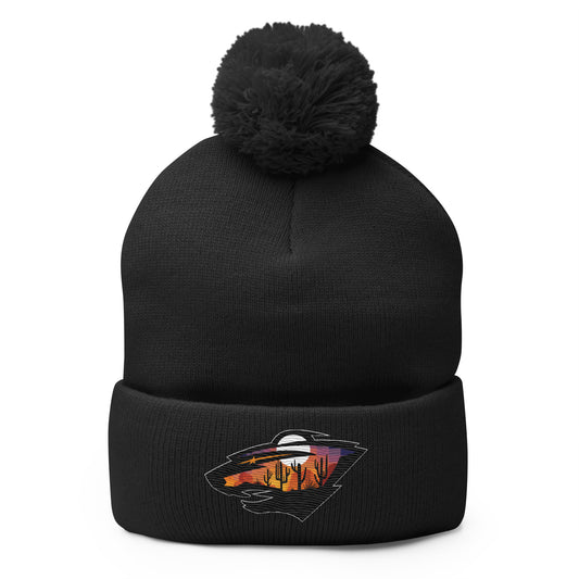 WVW Lacrosse Pom-Pom Beanie