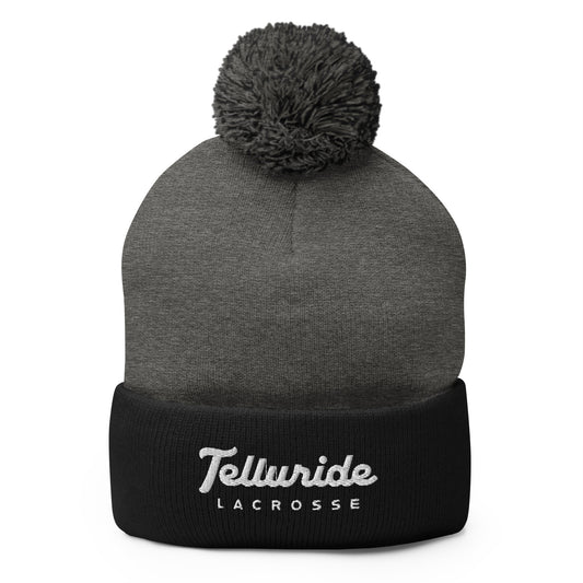 Telluride Lacrosse Pom-Pom Beanie