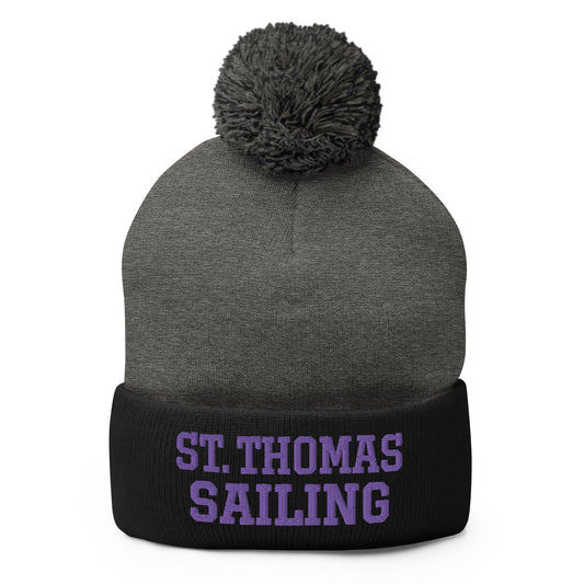 UST Sailing Pom-Pom Beanie