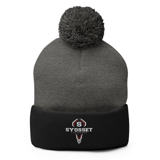 Syosset Lacrosse Pom-Pom Beanie