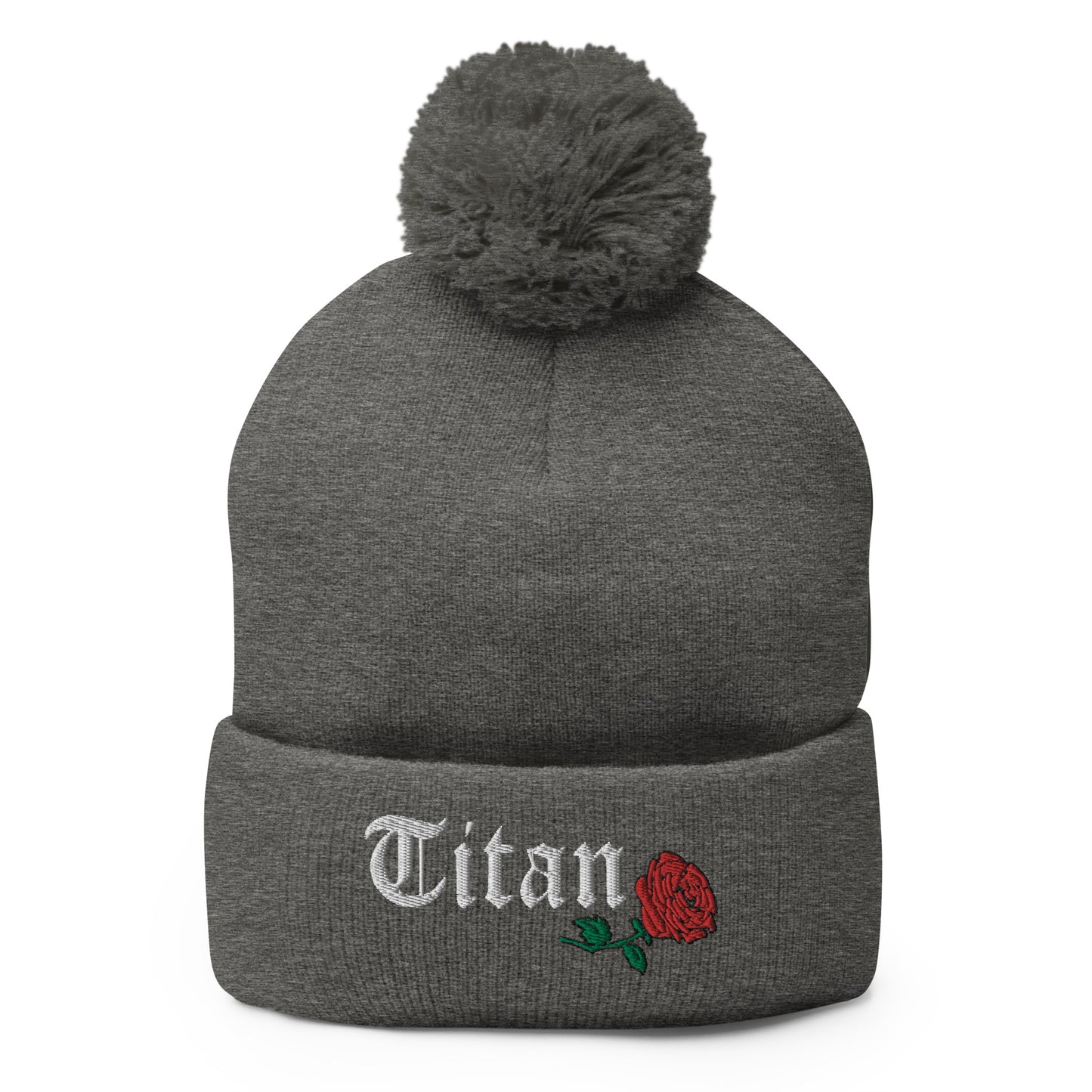 Titan Lacrosse Club Pom-Pom Beanie