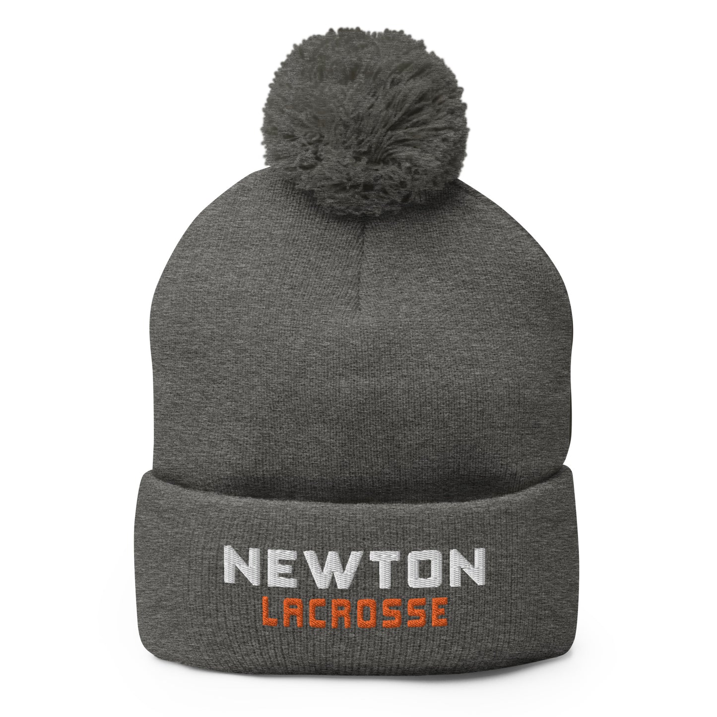 Newton Youth Lacrosse Pom-Pom Beanie