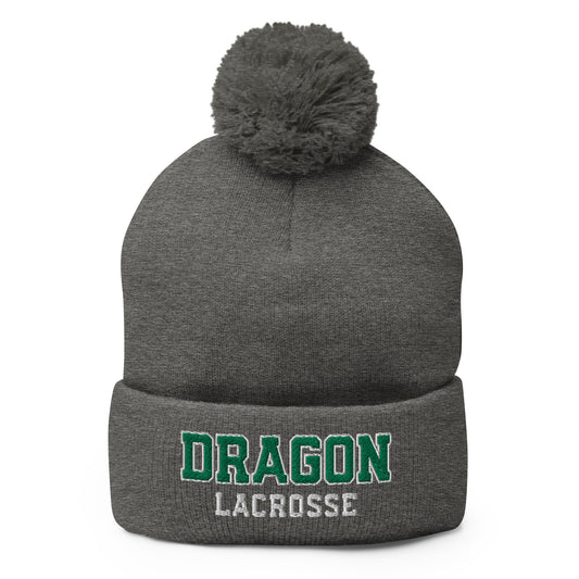 Southlake Carroll Lacrosse Pom-Pom Beanie