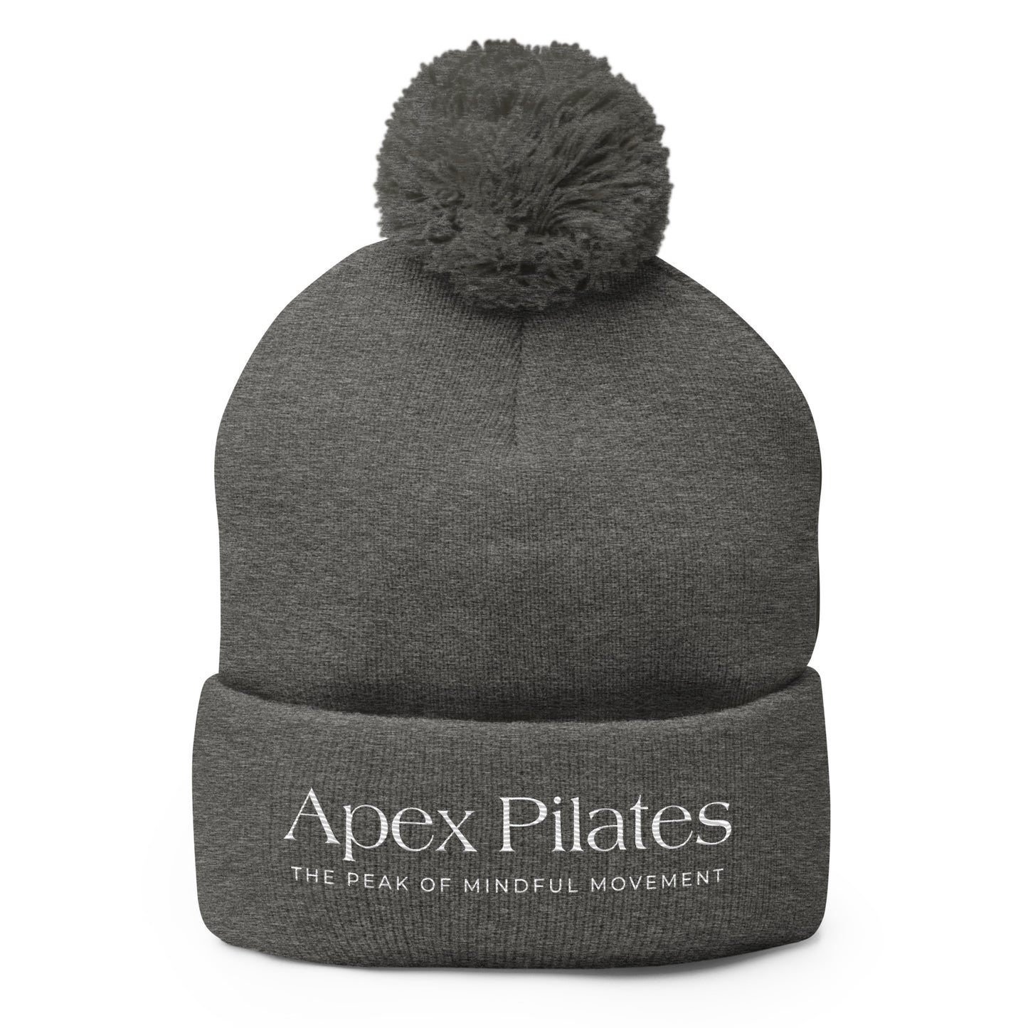 Apex Pilates Pom-Pom Beanie