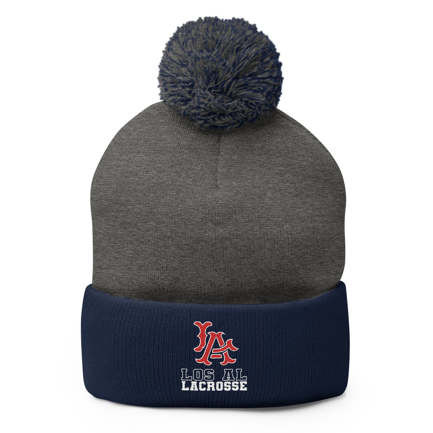 Los Al Lacrosse Pom Pom Beanie
