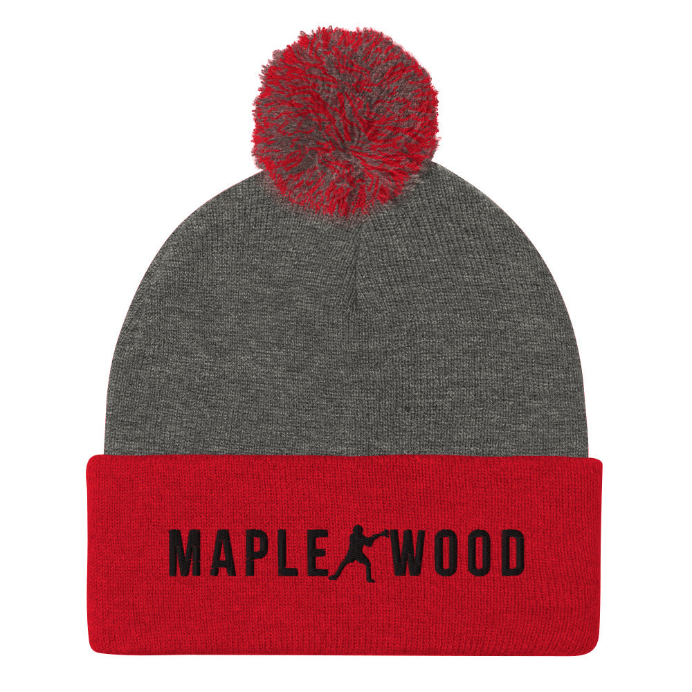 Maplewood Lacrosse Pom Pom Beanie