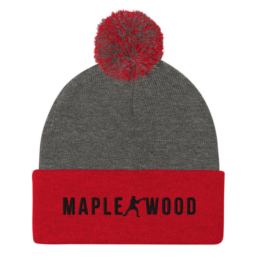 Maplewood Lacrosse Pom Pom Beanie