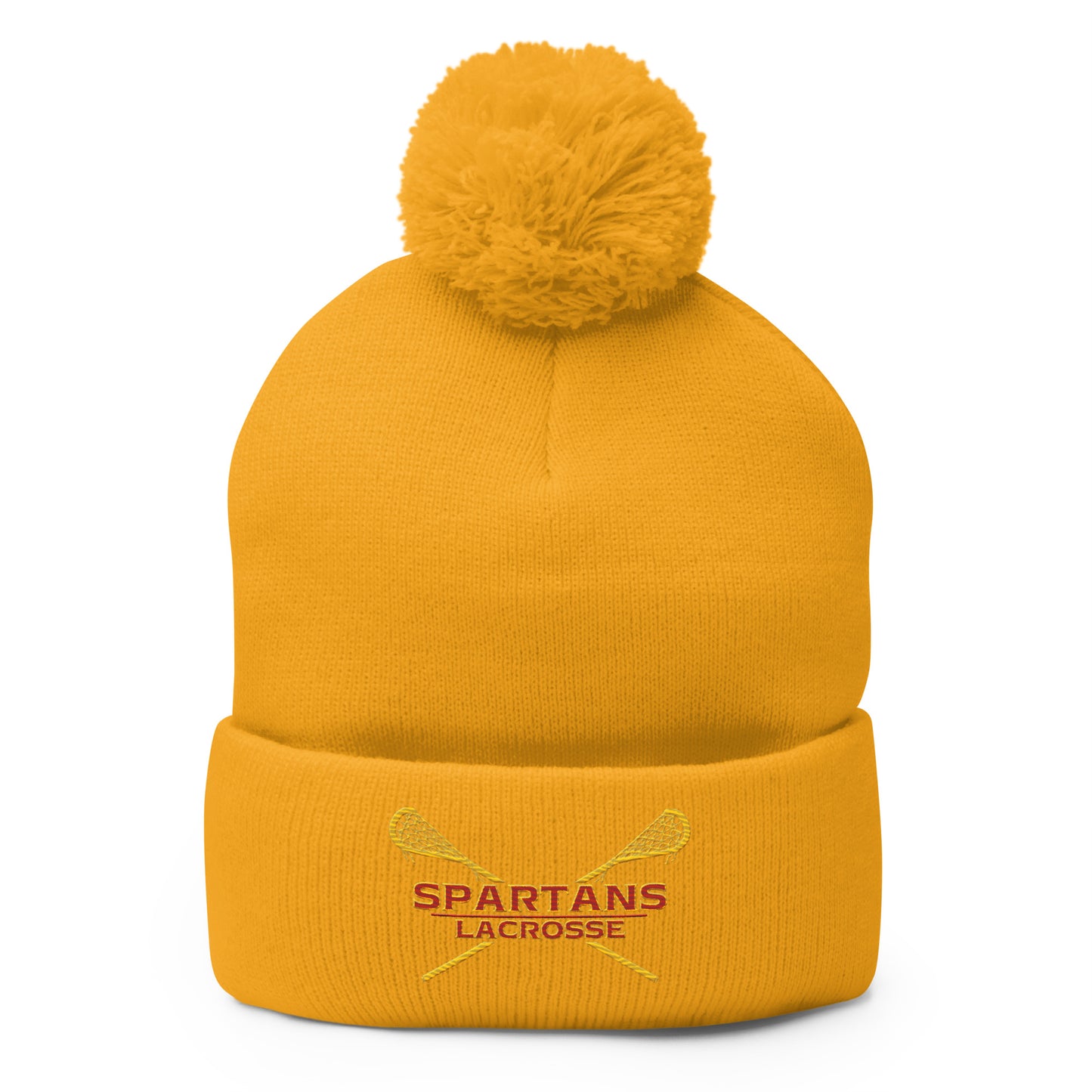La Cañada Lacrosse Pom-Pom Beanie