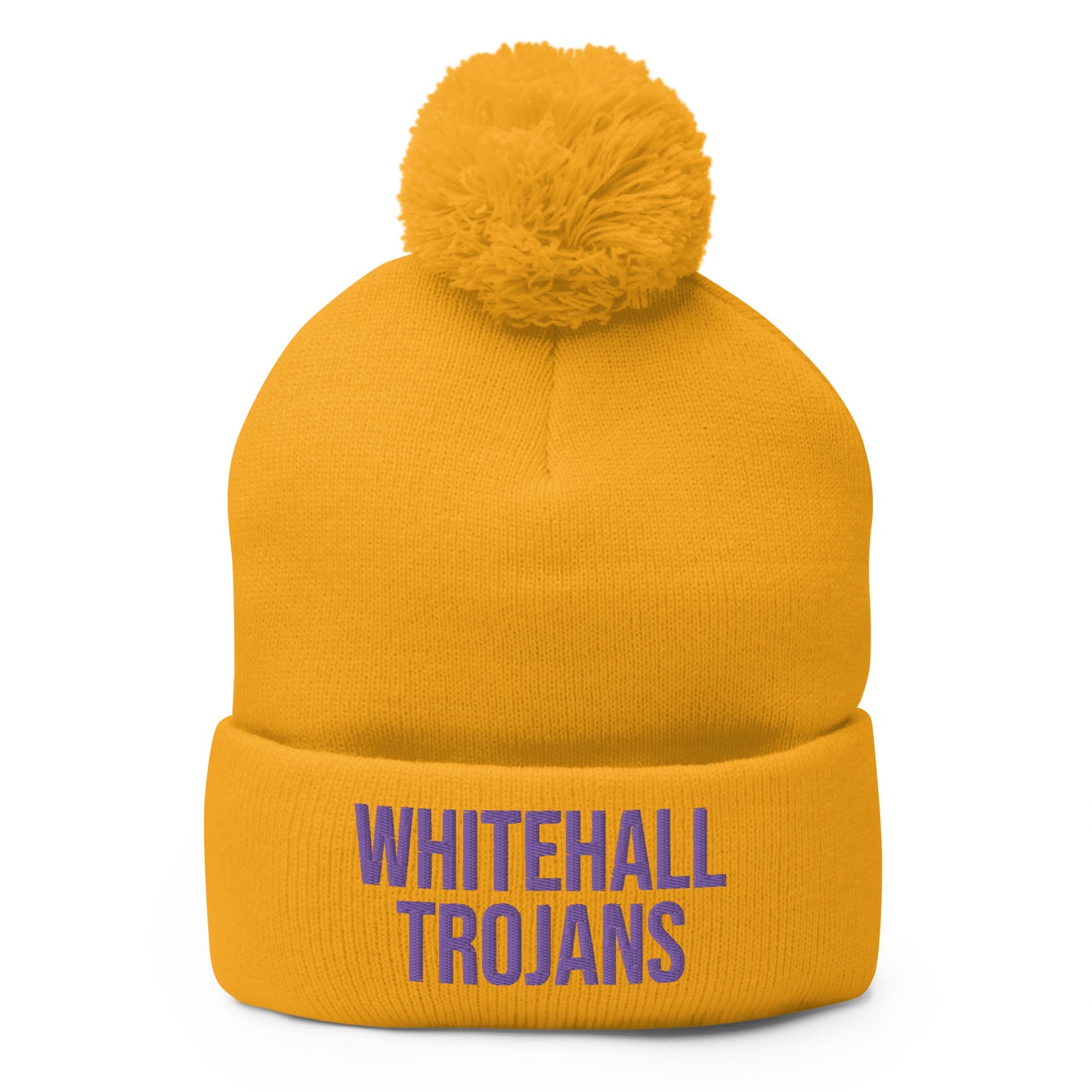 Whitehall School Pom-Pom Beanie