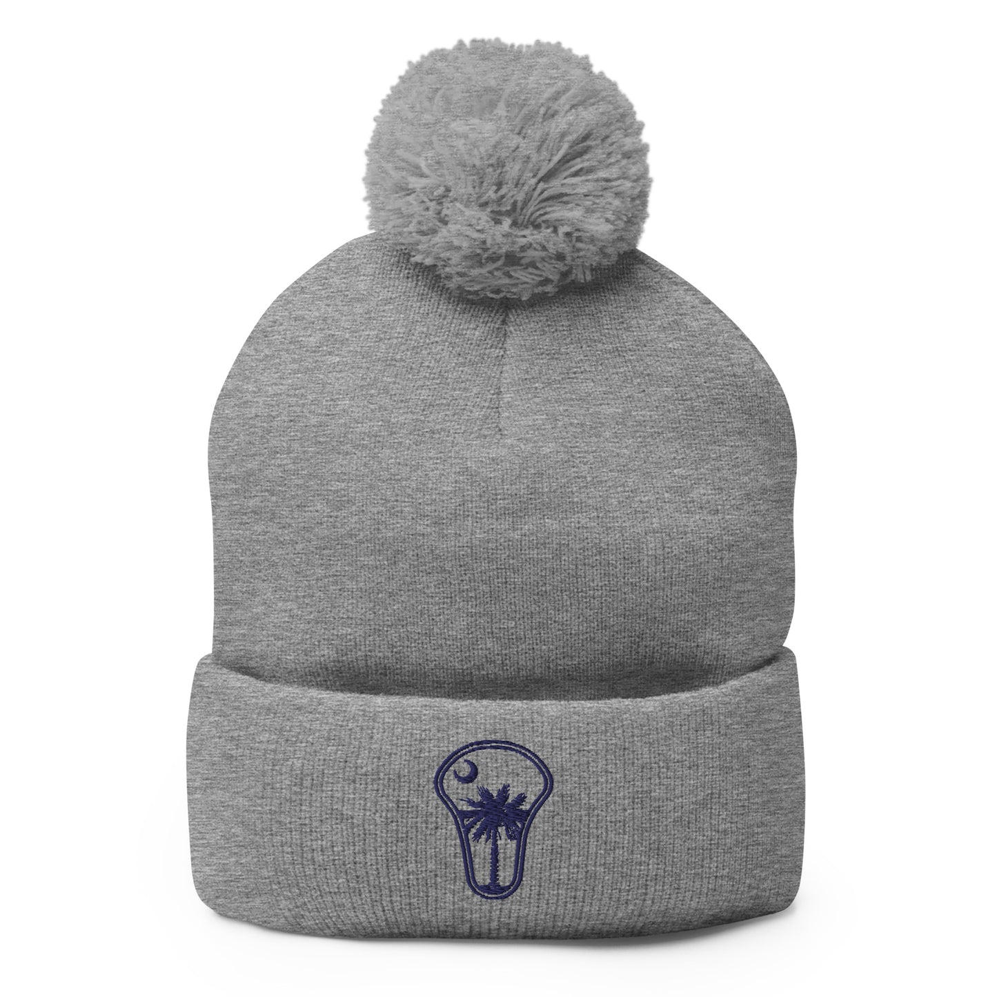 Elite Lacrosse Pom-Pom Beanie