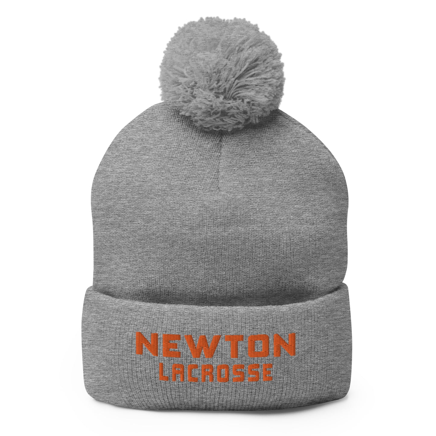 Newton Youth Lacrosse Pom-Pom Beanie