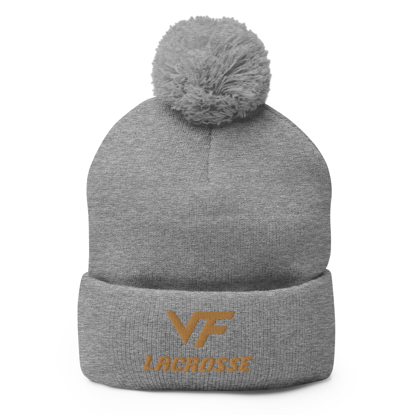 Vallivue Lacrosse Pom-Pom Beanie