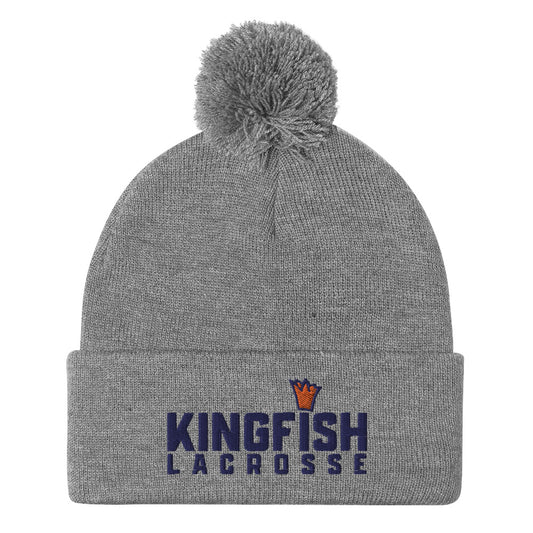 Kingfish Lacrosse Pom-Pom Beanie