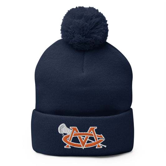 Mountain Crest Lacrosse Pom-Pom Beanie