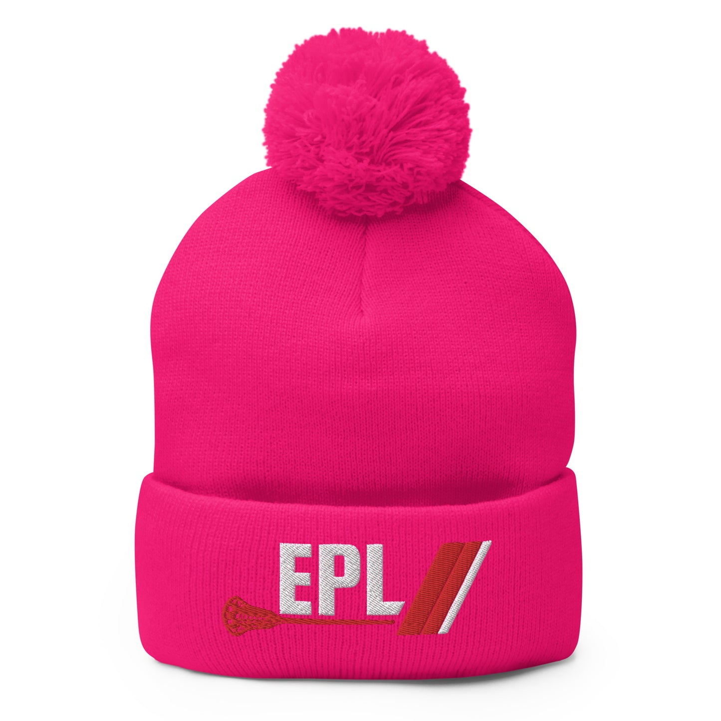 Eastside Portland Lacrosse Pom-Pom Beanie
