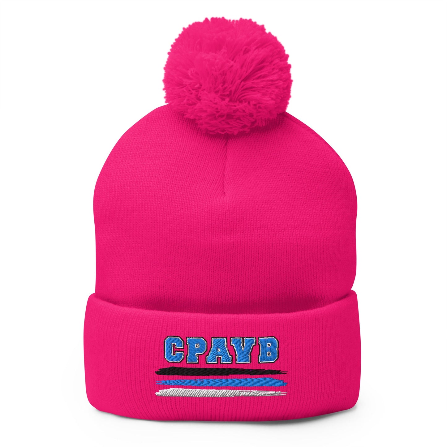 CPA Volleyball Pom Pom Beanie