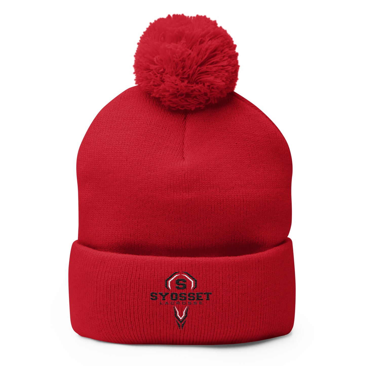 Syosset Lacrosse Pom-Pom Beanie