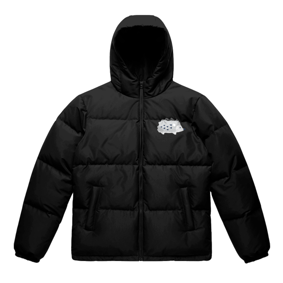 Adult Hedgehogs AS Colour Hooded Puffer Jacket