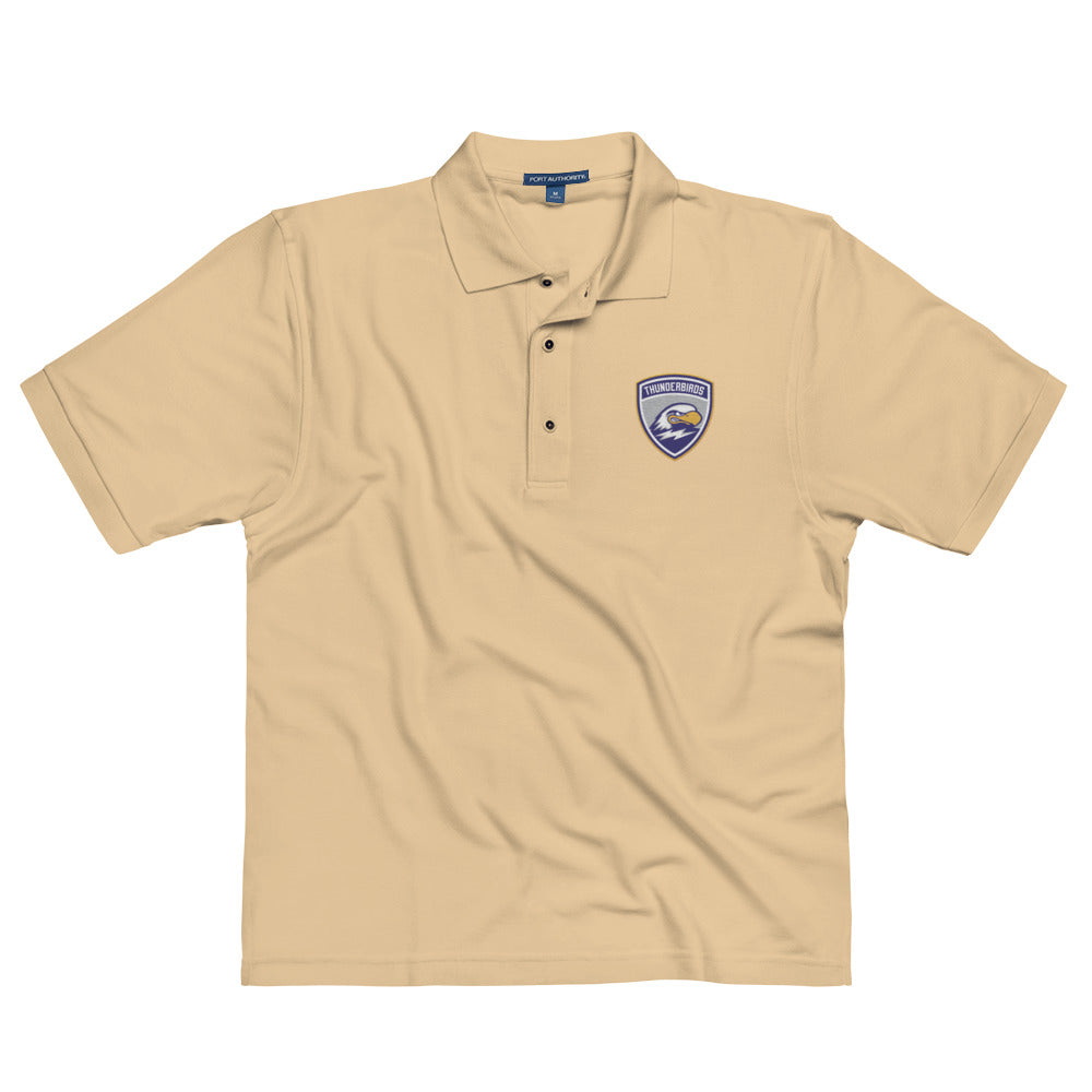 Adult Thunderbirds Hockey Port Authority Blend Polo