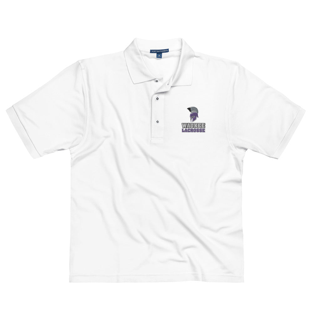 Adult Waukee Lacrosse Port Authority Polo