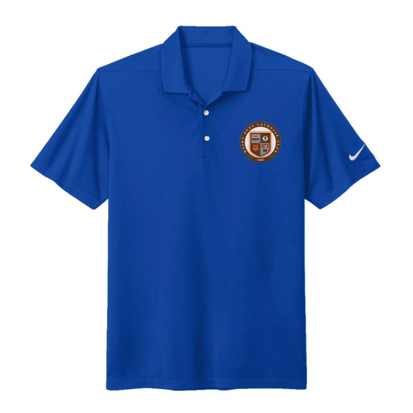 Adult Pups Lacrosse Nike Dri-FIT Micro Pique 2.0 Polo