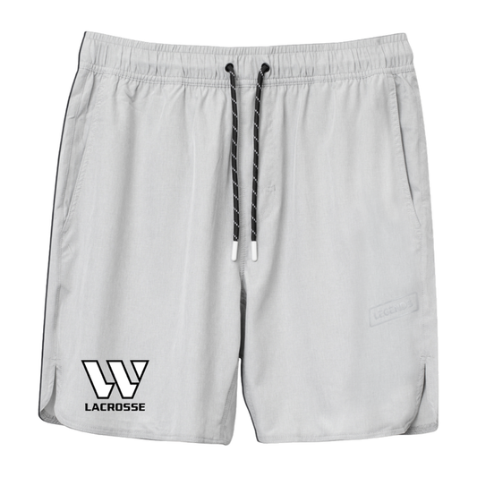 Adult Westward Lacrosse Legends Team Tech 7" Short — Grey