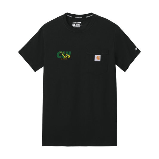 Carhartt Force Short Sleeve Pocket T-Shirt — Black