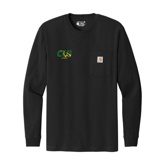 Carhartt Workwear Pocket Long Sleeve T-Shirt — Black