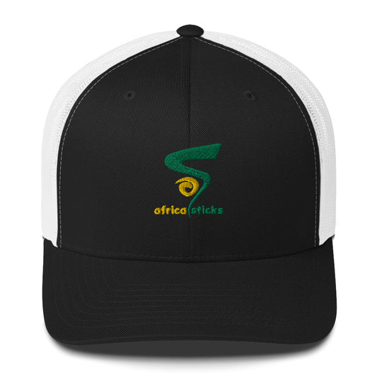Africa Sticks Retro Trucker Hat