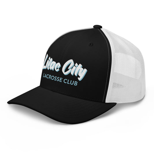 Lilac City Lacrosse Yupoong Retro Trucker Cap