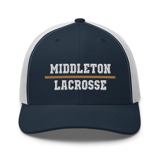 Middleton Vikings Lacrosse Yupoong Retro Trucker Cap