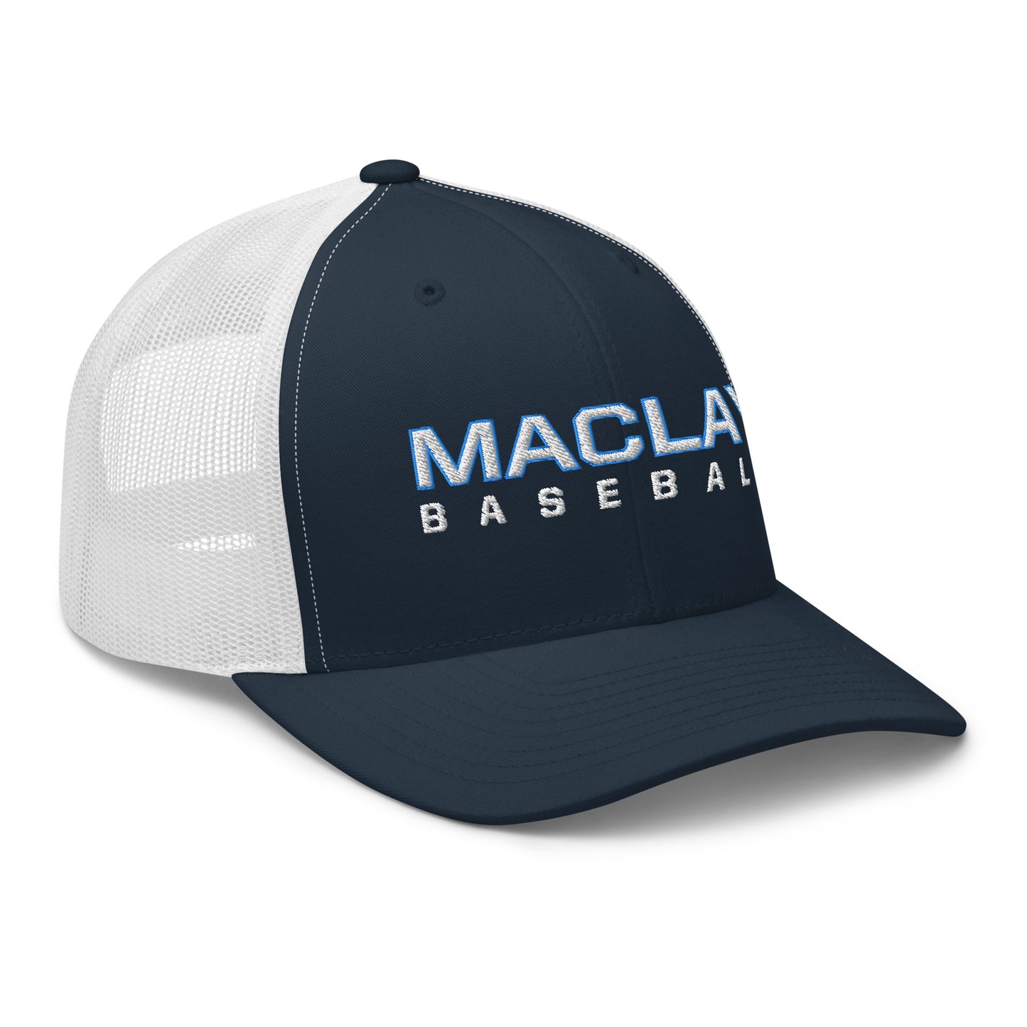 Maclay Baseball Yupoong Retro Trucker Hat