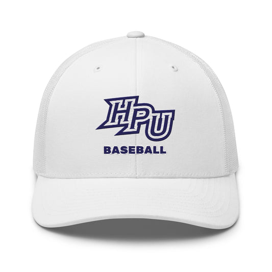 HPU Baseball Retro Trucker Hat