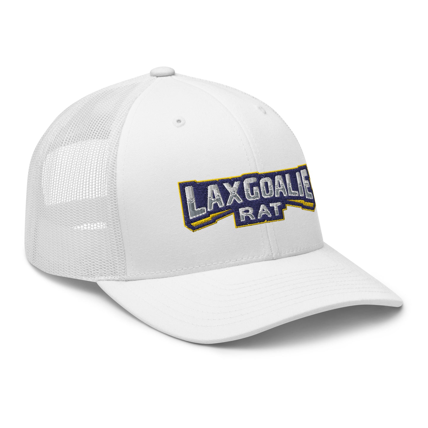 Lax Goalie Rat Yupoong Retro Trucker Cap