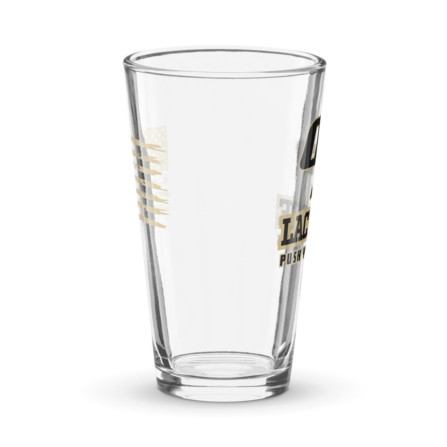 OPLacrosse Pint Glass | Push Your Limits