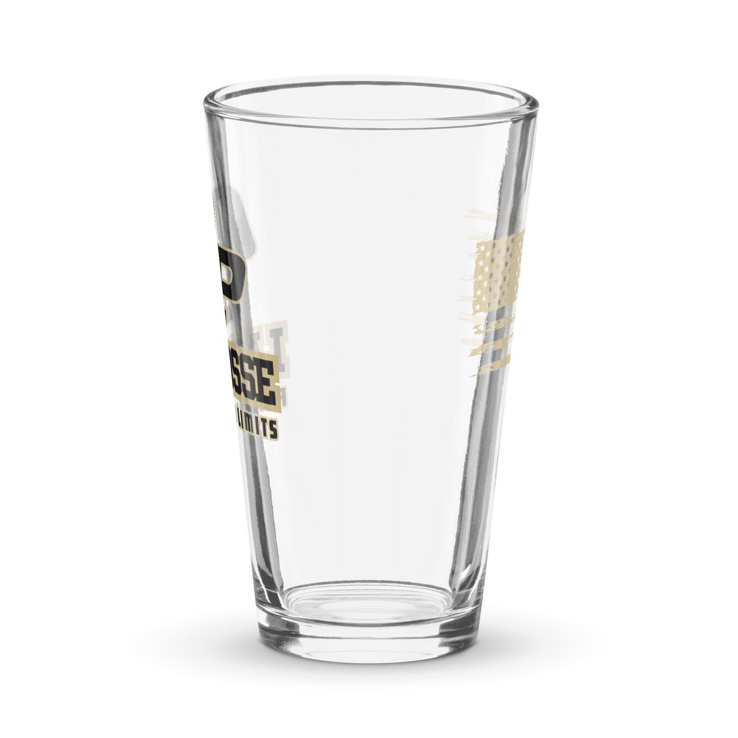 OPLacrosse Pint Glass | Push Your Limits