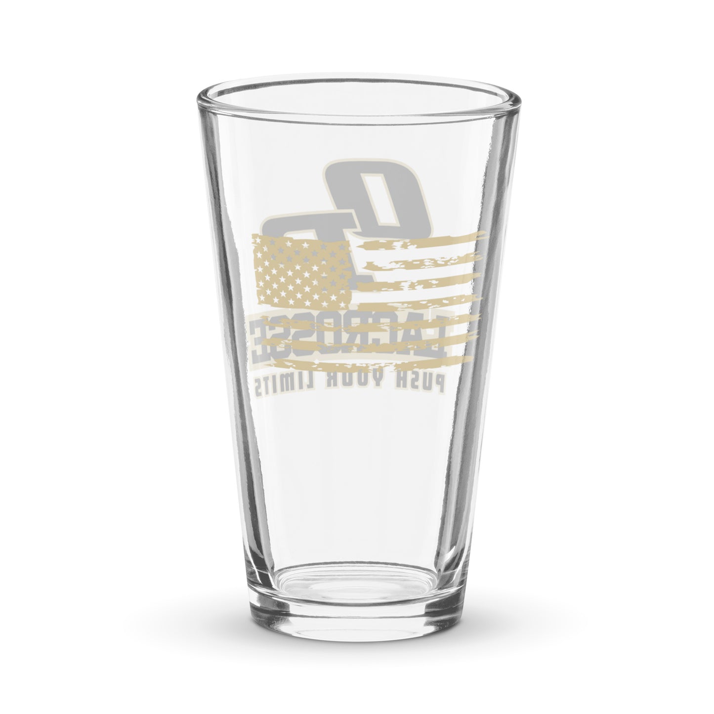 OPLacrosse Pint Glass | Push Your Limits